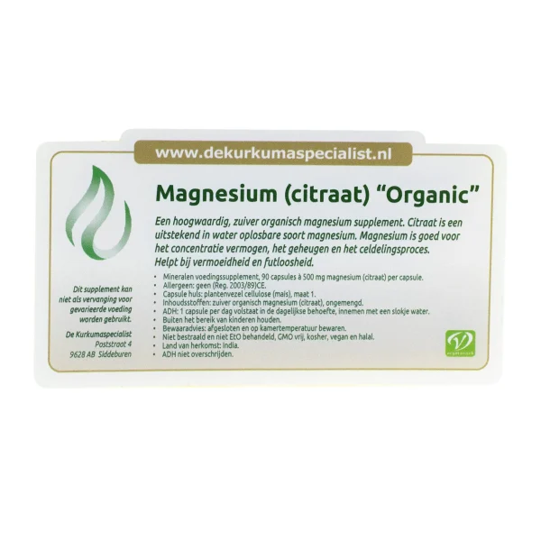 Magnesium & Curcumine C3 combinatie (Flacons)