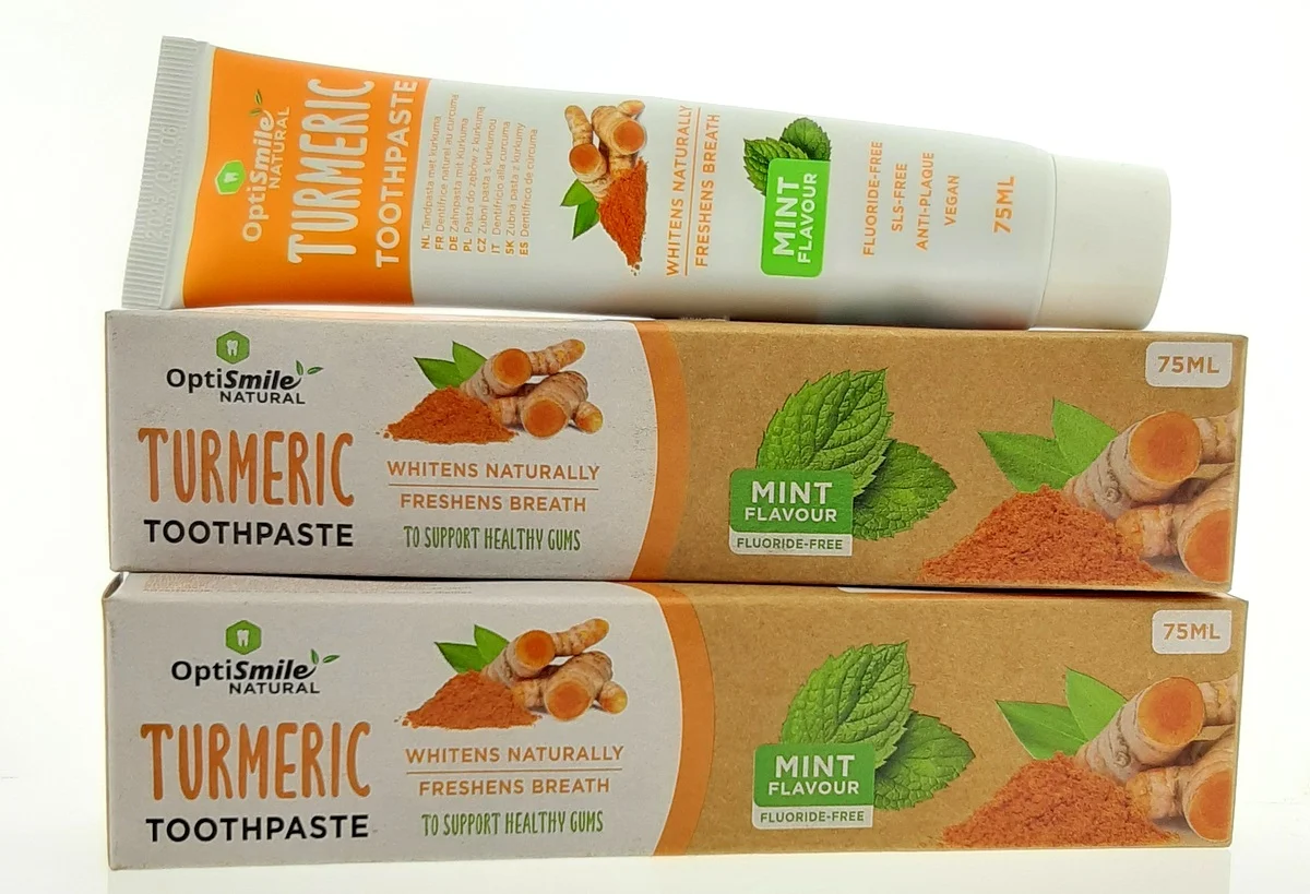 kurkuma-tandpasta-2x.webp Kurkuma Tandpasta "Mint" (2 verpakkingen) - Afbeelding 1